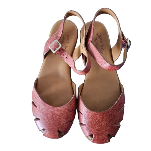 Kork-ease brown close toe fisherman sandals size 7/38 - Picture 2 of 7